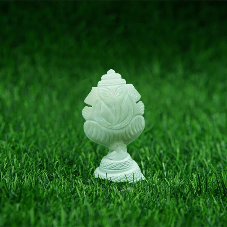 Handcrafted Conch Shell Showpiece | Traditional Bengali Shankha Art | Spiritual Home Décor & Puja Decoration I Sacred Shankh