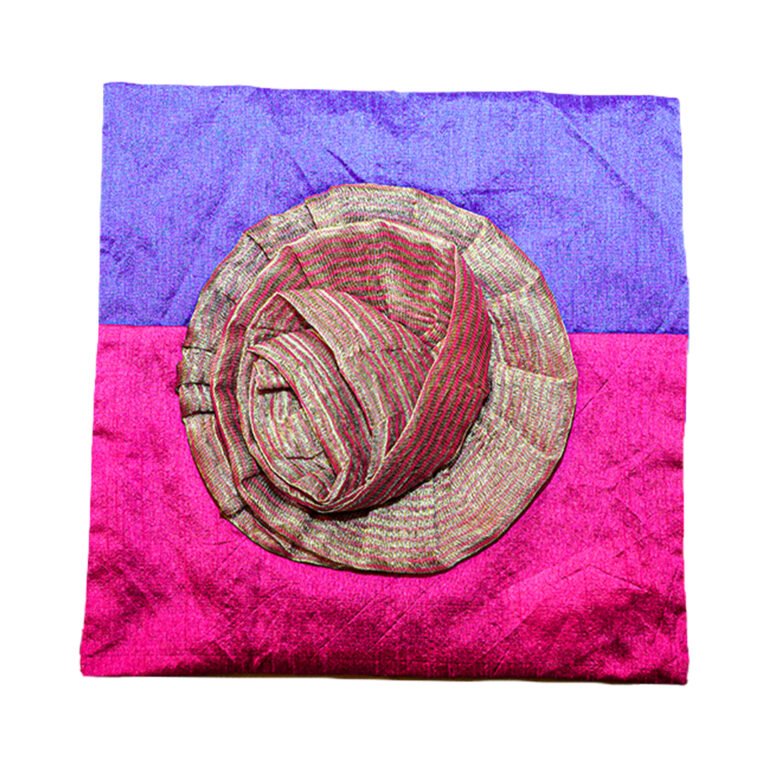 Of Violets and Pinks Cushion Cover
