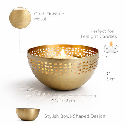 Decorative Tealight Bowl for Living Room & Bedroom