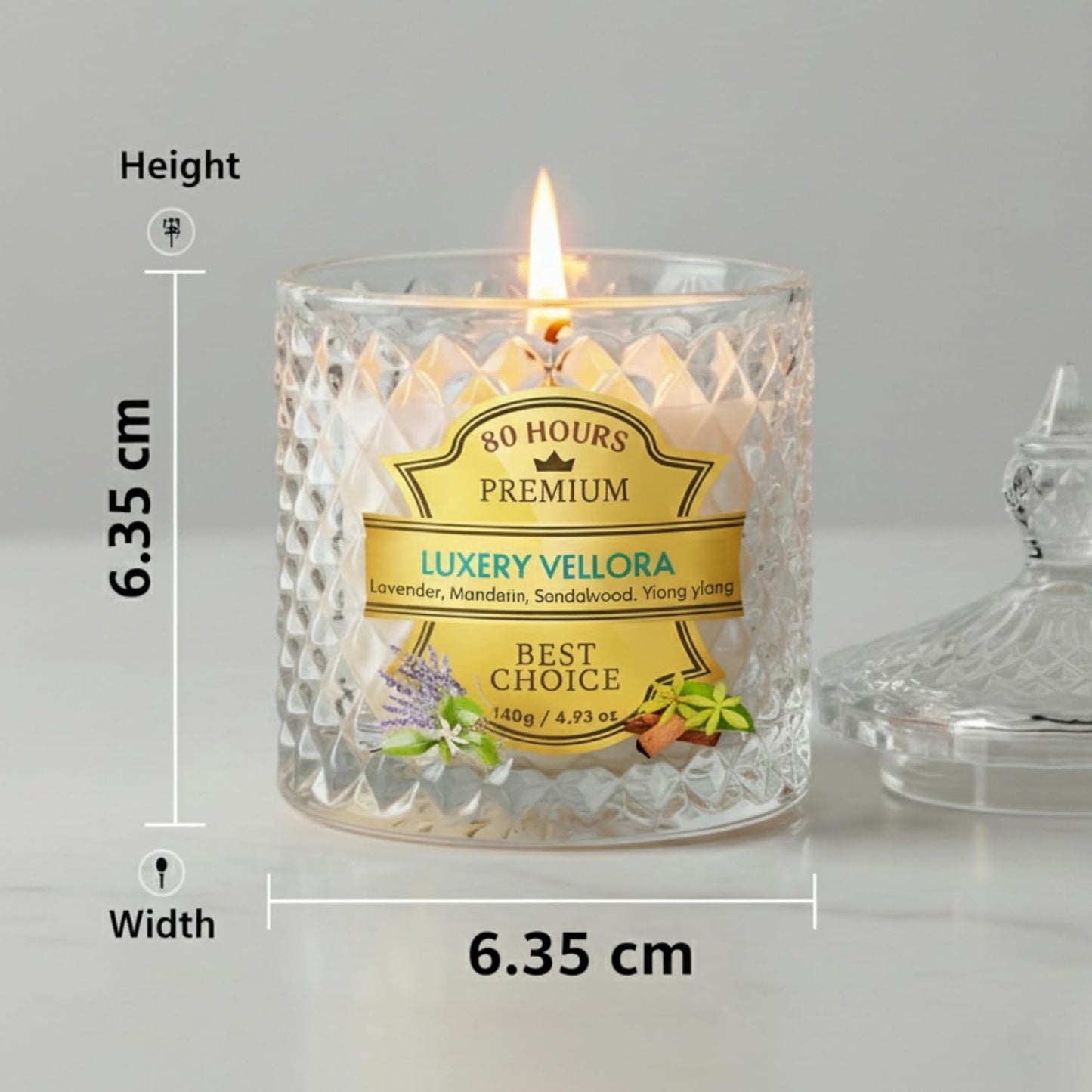 Glowing Petal scented candle combo