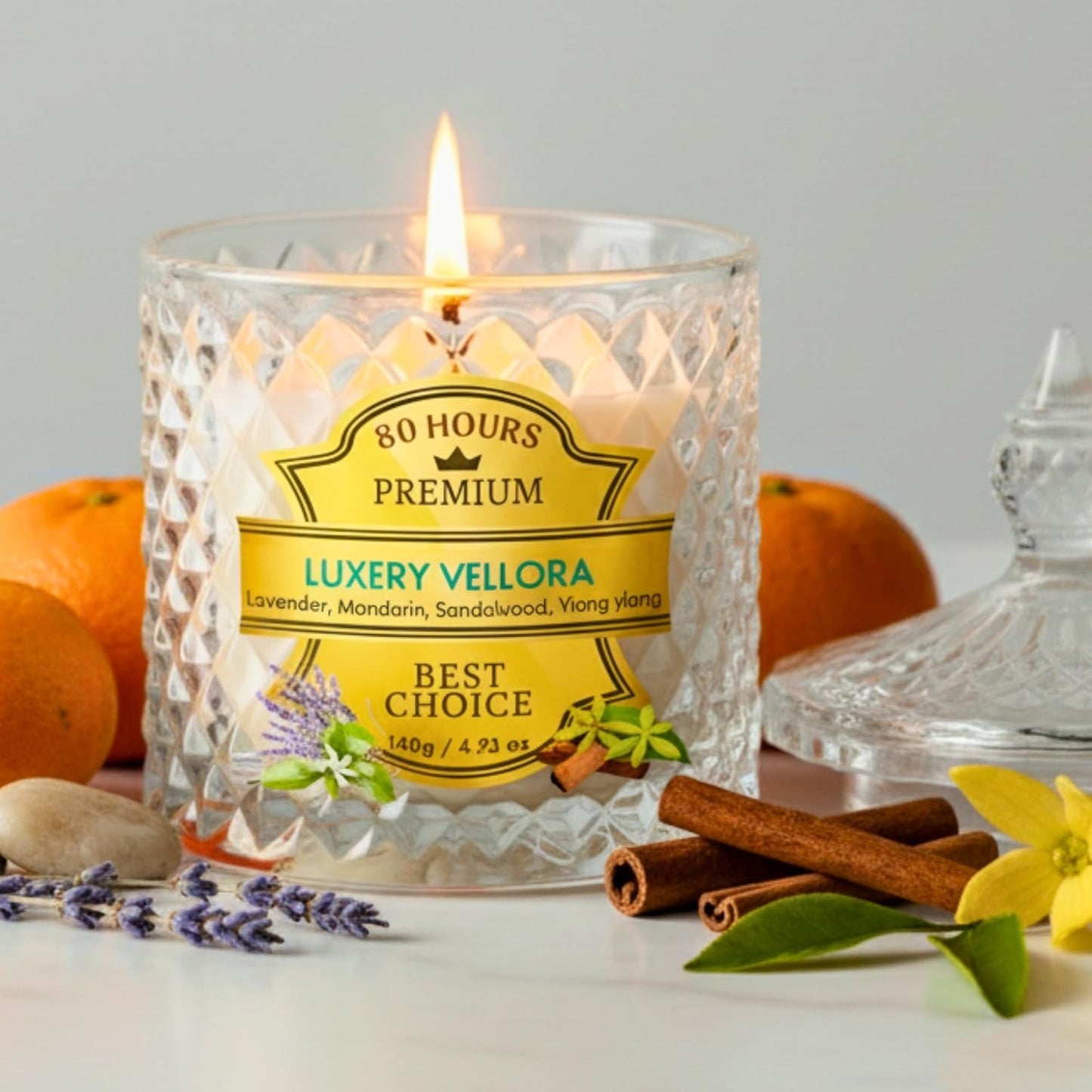 Glowing Petal scented candle