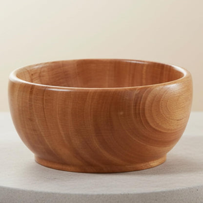 Mahogany Wooden Dry Fruit Bowl (5 Inch) | Small Snack Bowl for Cashews, Almonds, Namkeen & Dessert