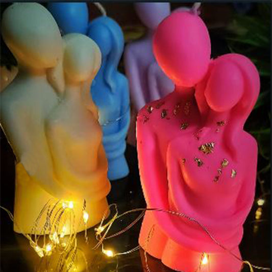 artkart Elegant Earthen Beauty Couple Candles - Scenic View of artkart Elegant Earthen Beauty Couple Candles