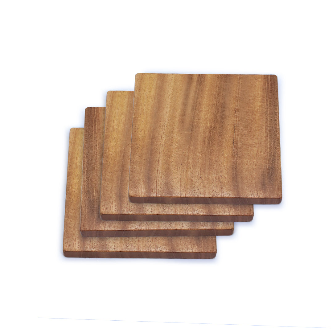 Mahogany Mist Coaster - Four Mahogany Mist Coaster