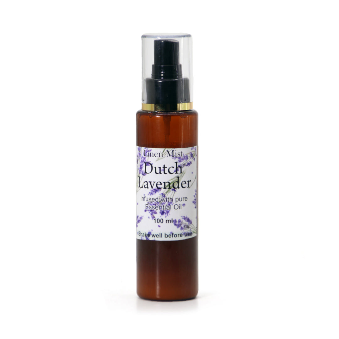 artkart Elegant Earthen Essential Oil Dutch Lavender Linen Mist - Front View of artkart Elegant Earthen Essential Oil Dutch Lavender Linen Mist