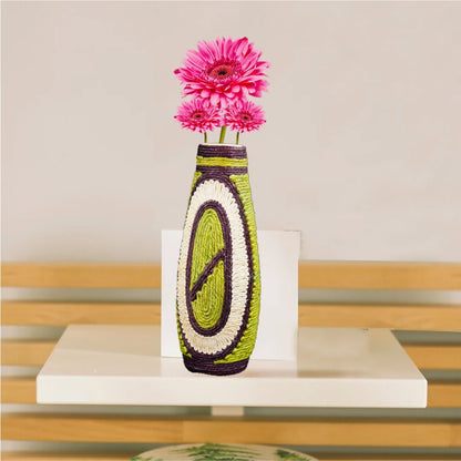 Green Flora Flower Vase