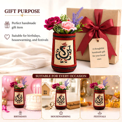 Ganesh Art Decorative Flower Vase for Home & Office