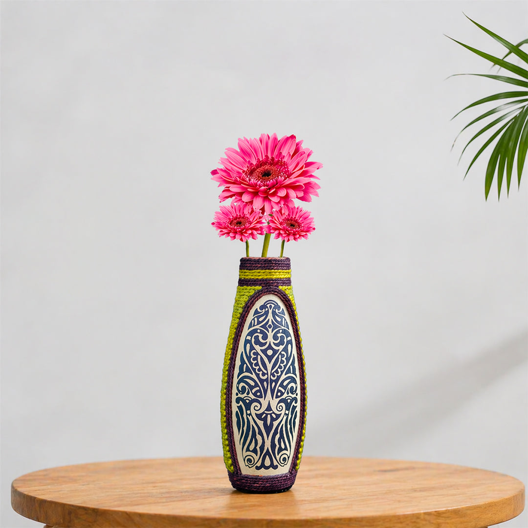 Ethnic Motif Decorative Flower Vase
