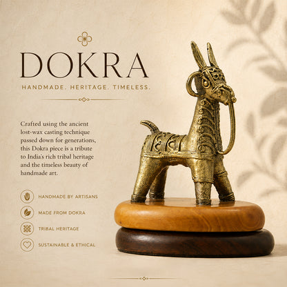 Twin Stallions- A Dokra Heritage