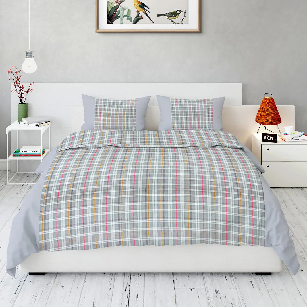 Chequered Magic Bed Cover