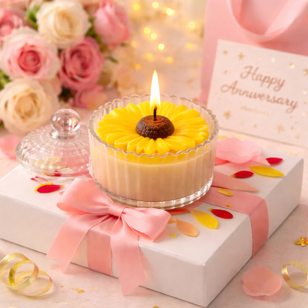 Royal Daisy Scented Candle