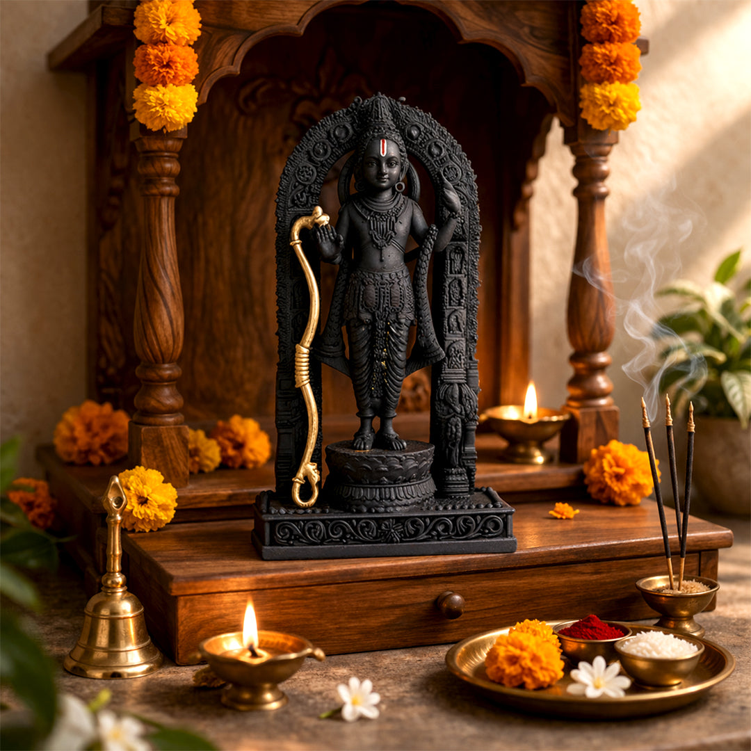 Shri Kodandarama – The Sacred Black Stone Temple Idol of Lord Rama