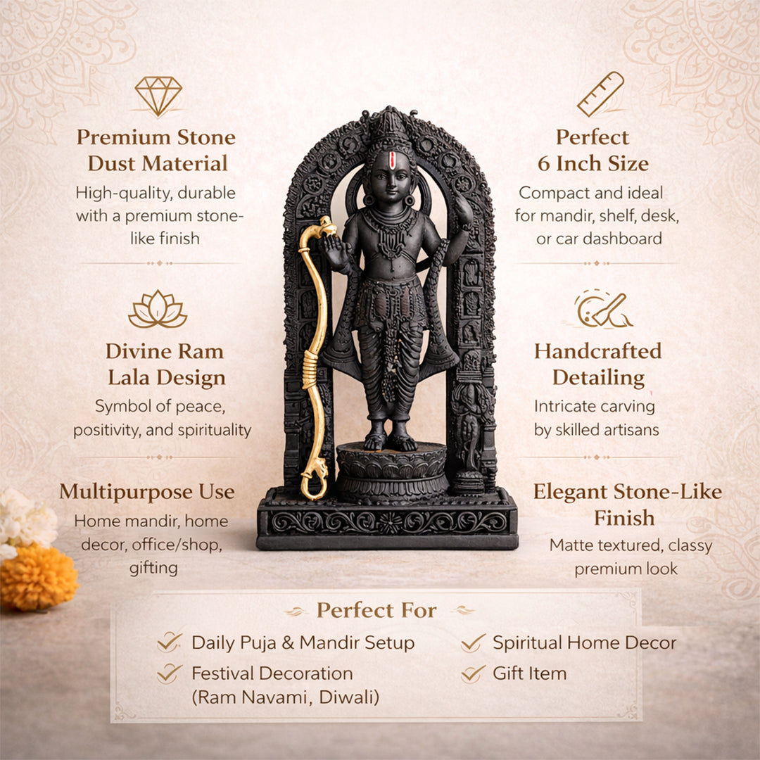 Shri Kodandarama – The Sacred Black Stone Temple Idol of Lord Rama