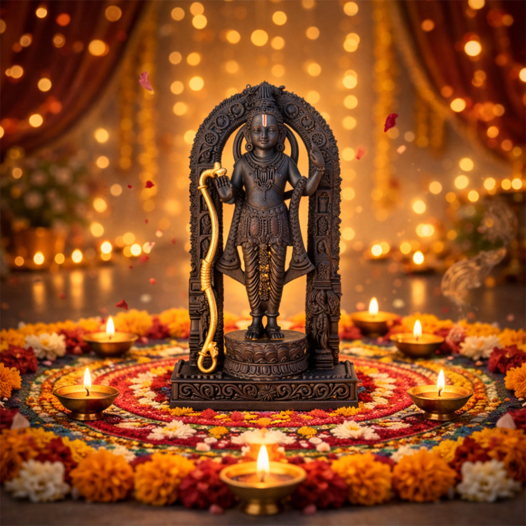 Shri Kodandarama – The Sacred Black Stone Temple Idol of Lord Rama