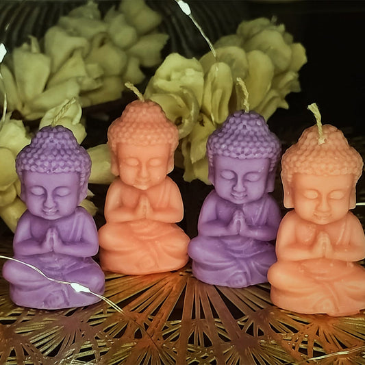 artkart Elegant Earthen Beauty Serene Buddha Candles - Scenic View of artkart Elegant Earthen Beauty Serene Buddha Candles