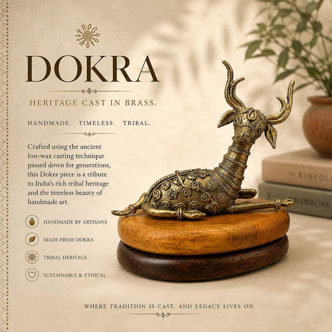 Chaukas Hiran - A Dokra Splendour