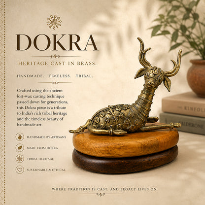 Chaukas Hiran - A Dokra Splendour