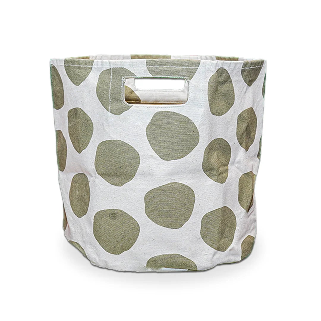 Seamless Polkas Bin Bag/ Laundry Bag